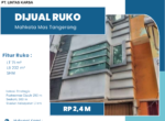 LT 253 sqm (19x13.5) LB 180 m² Hadap Tenggara 6 Kamar Tidur 2 Kamar Mandi 1 Kamar Mandi Luar Listrik 3.500 Watt SHM(12)